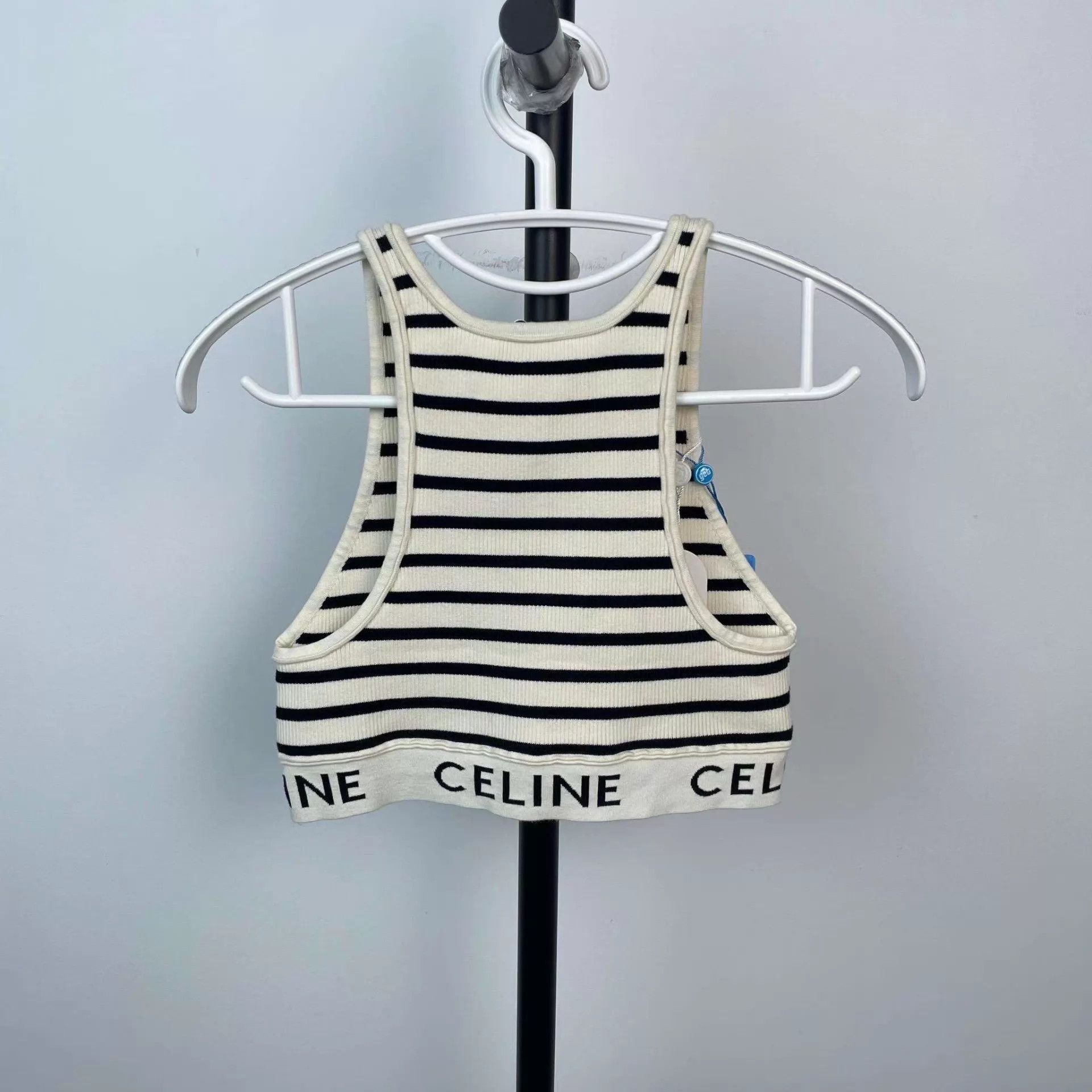 Celine Celine knit vest M color blocked Size M / US 6-8 / IT 42-44 - 2 Thumbnail
