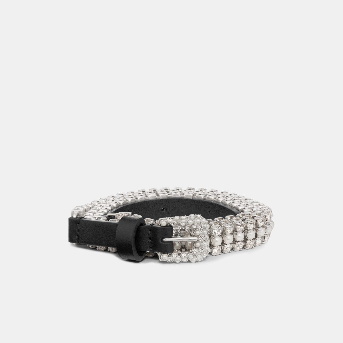 Dior o1bcso1str0126 Size:OS/Sparkle Belt in Black/Silver Size ONE SIZE - 1 Thumbnail