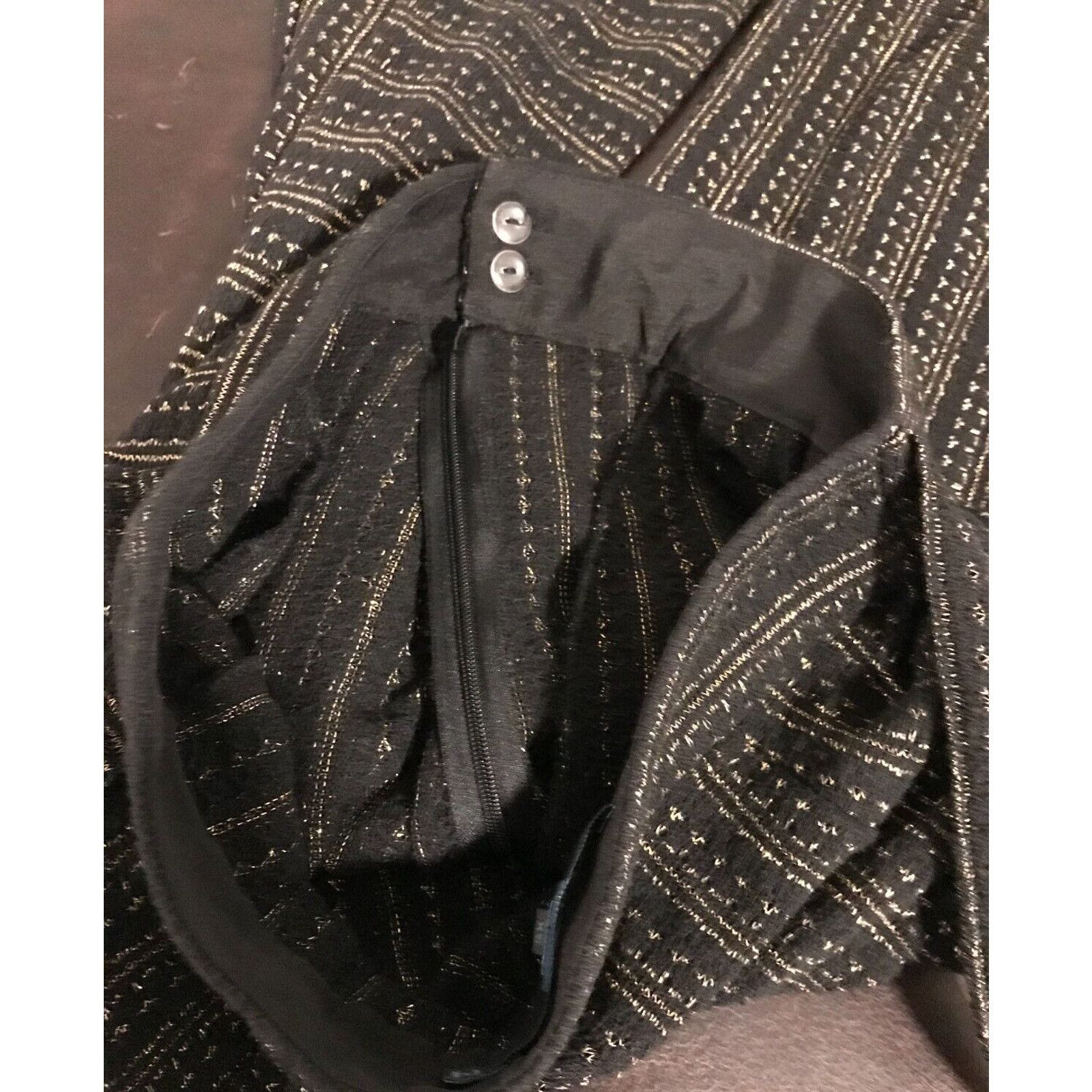 Anthropologie Anthropologie Eva Franco Black Wide Leg Blake Wrap Cropped Size 26" / US 2 / IT 38 - 7 Thumbnail