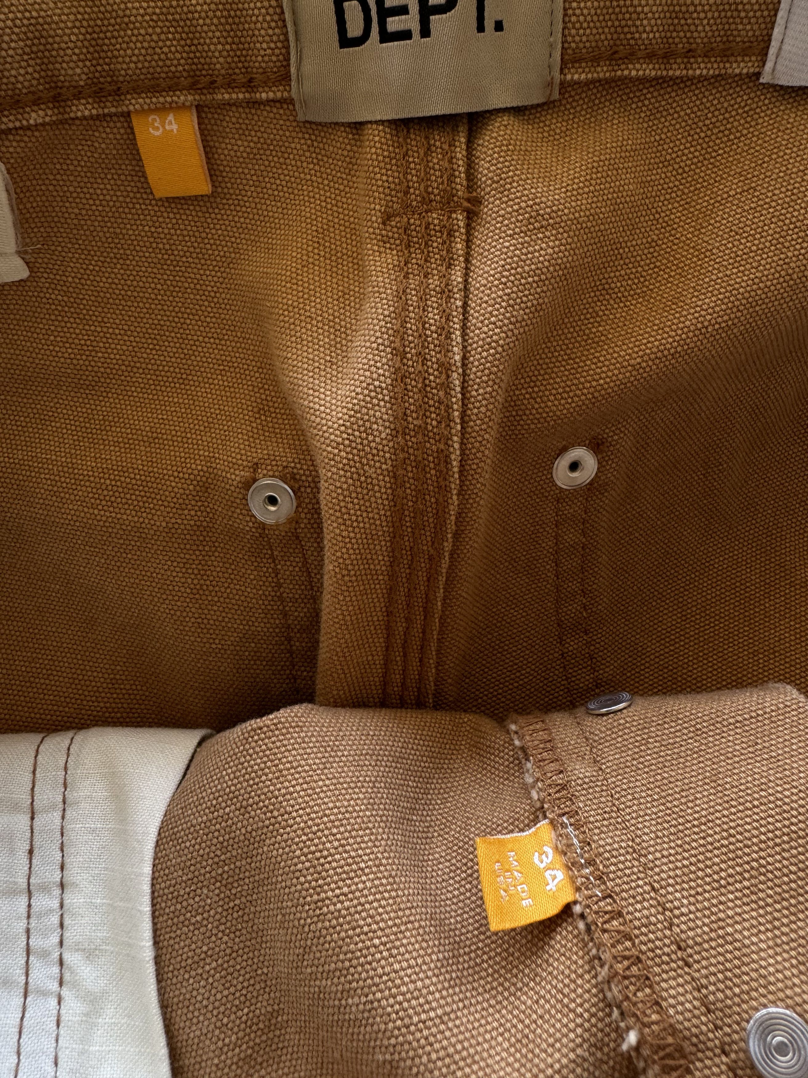 Gallery Dept. 1/1 Brown Gallery Dept Carpenter Flares Size US 34 / EU 50 - 16 Thumbnail