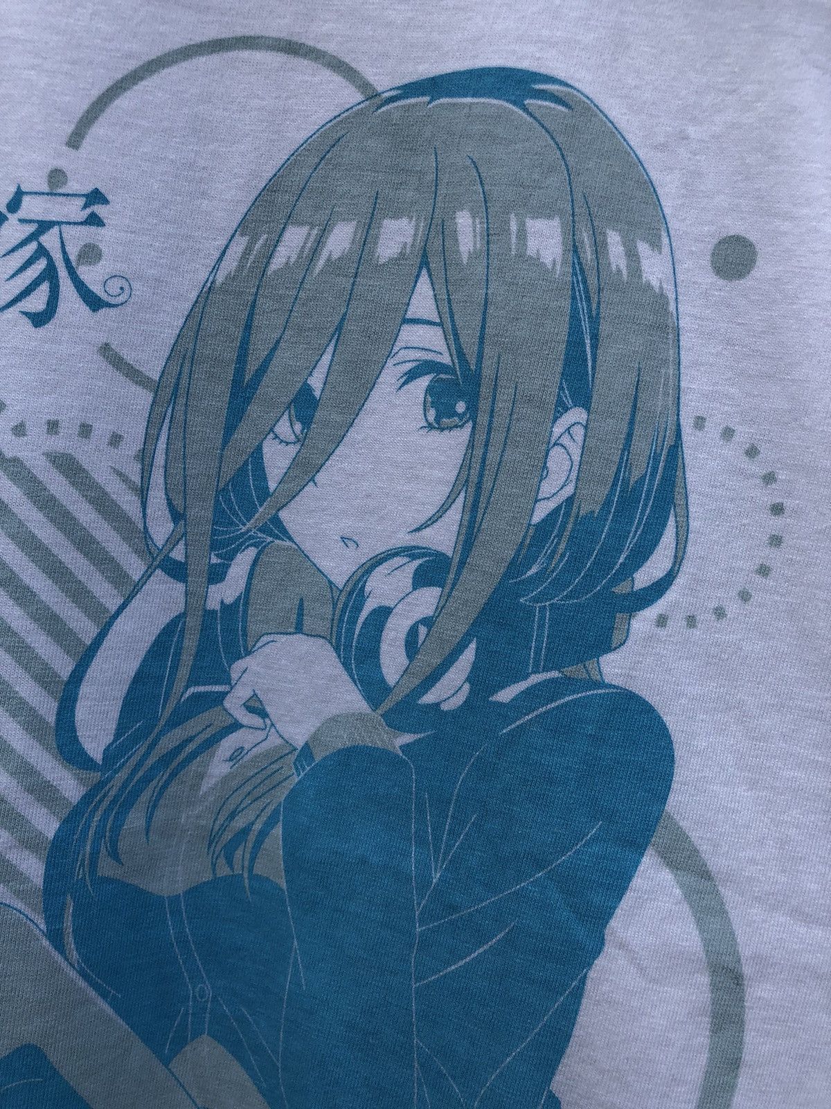 Anime × Japanese Brand × Vintage TV Anime The Quintessential Quintuplets Nakano Miku Tee Size US L / EU 52-54 / 3 - 9 Thumbnail
