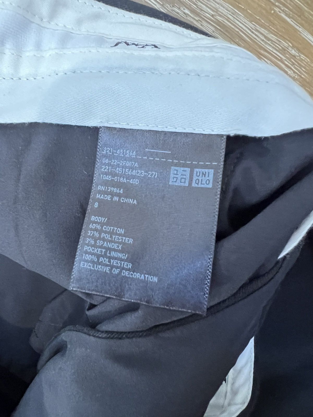 JW Anderson × Uniqlo Womens Uniqlo JW Anderson work chino pants Size 30" / US 8 / IT 44 - 4 Thumbnail