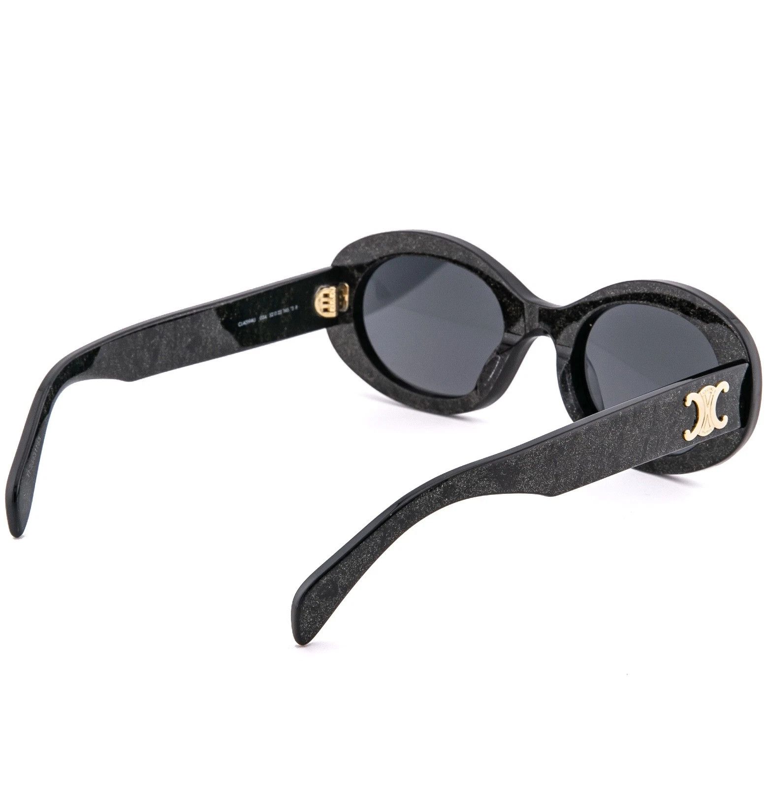 Celine CELINE CL40194U 40194 TRIOMPHE Paris Black Sunglass 03A Size ONE SIZE - 4 Thumbnail