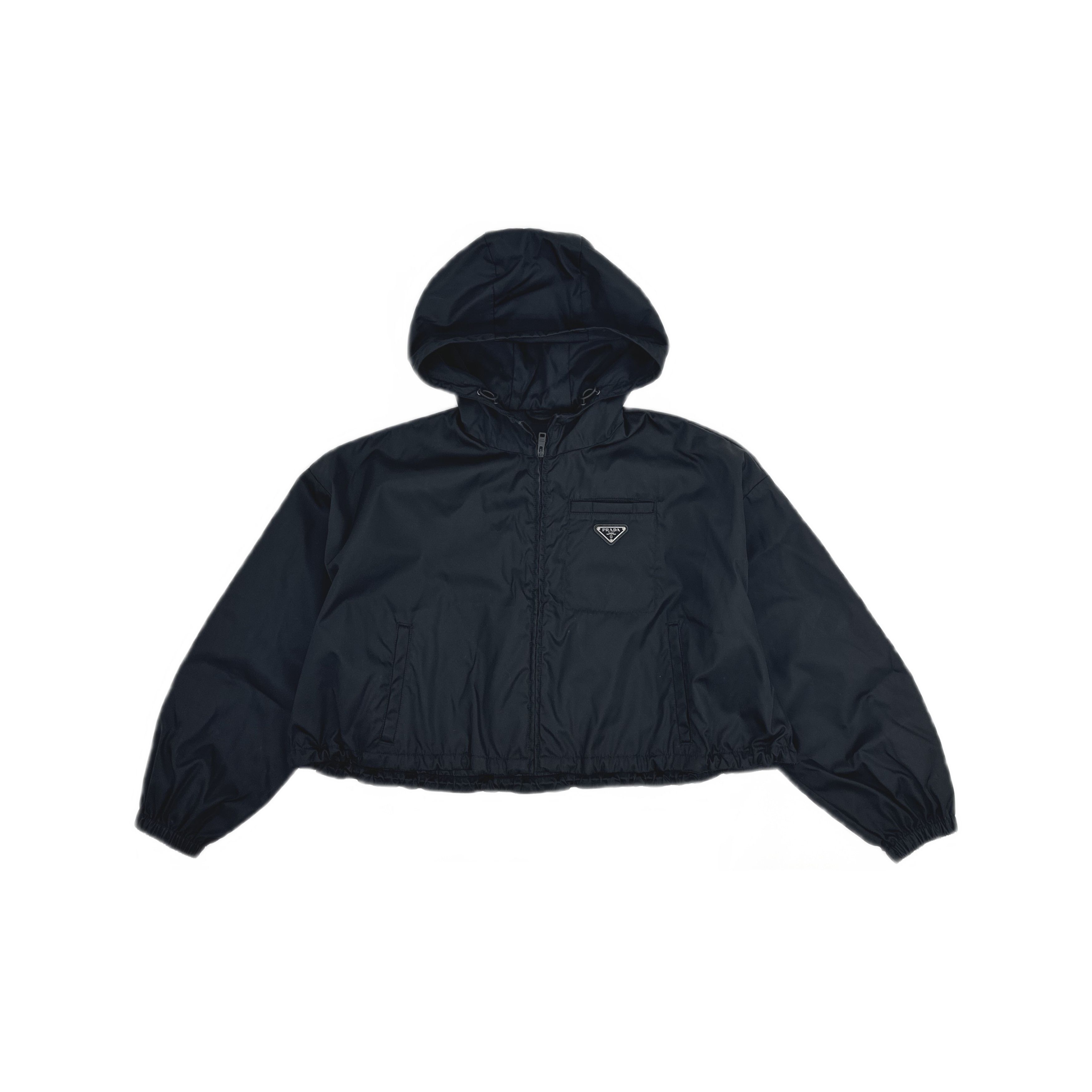Prada Prada Re-Nylon Hooded Jacket Size 40 Size S / US 4 / IT 40 - 1 Thumbnail