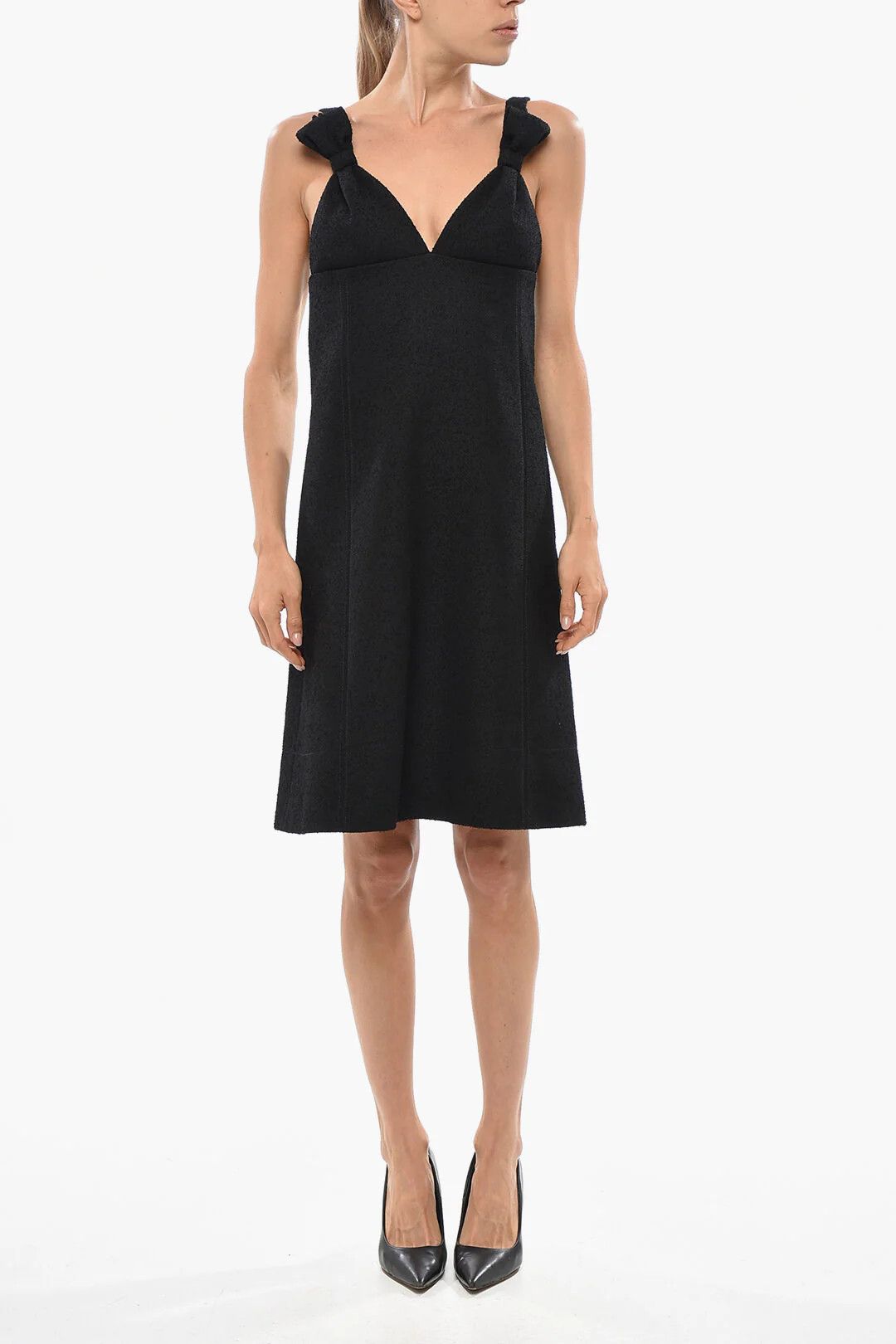 Dior o1mm0326 Slip Dress in Black Size M / US 6-8 / IT 42-44 - 1 Thumbnail