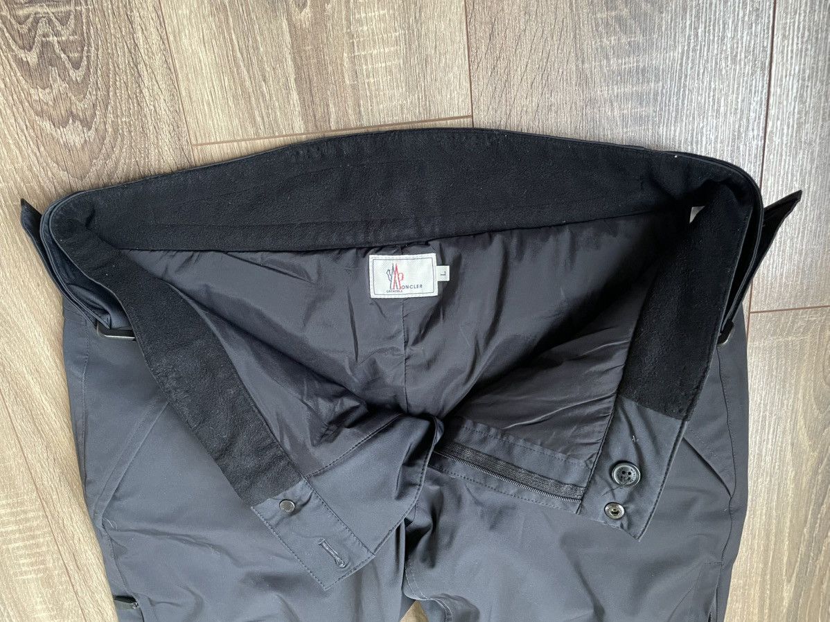 Moncler Grenoble Moncler Grenoble Black Nylon Ski Pants Men's Size US 34 / EU 50 - 12 Thumbnail