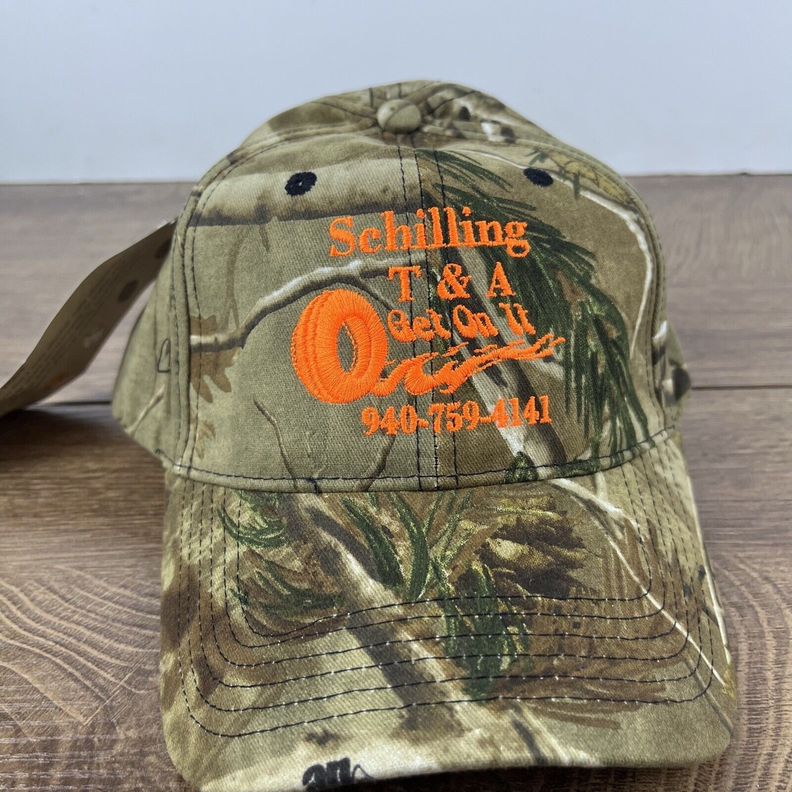 Other Schilling T&A Hat Camo Cap Hat Adjustable Hat Schilling Adul Size ONE SIZE - 4 Thumbnail