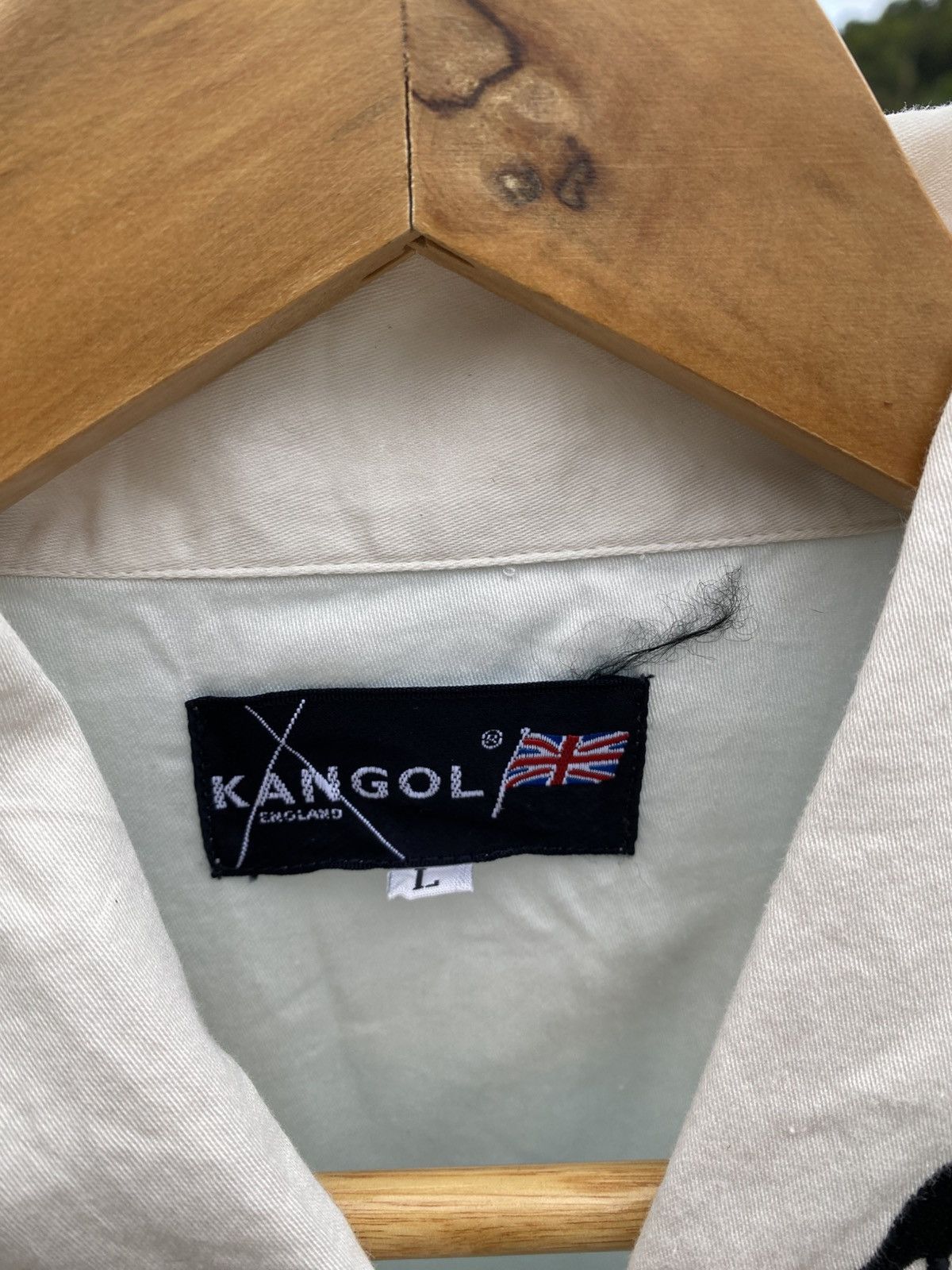 Kangol × Vintage Kangol button up sleepwear shirts Size US L / EU 52-54 / 3 - 6 Thumbnail