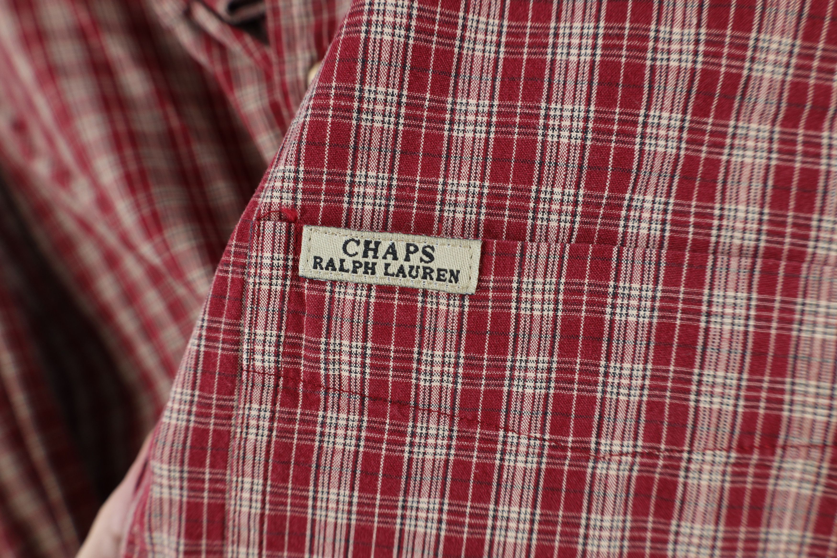 Ralph Lauren Vintage 90s Chaps Ralph Lauren Collared Button Down Shirt Size US XL / EU 56 / 4 - 4 Thumbnail