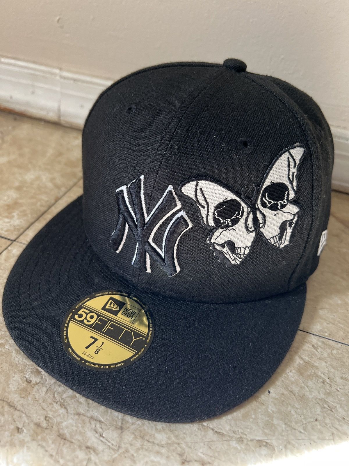 New Era New York Yankee Fitted Hat Grailed