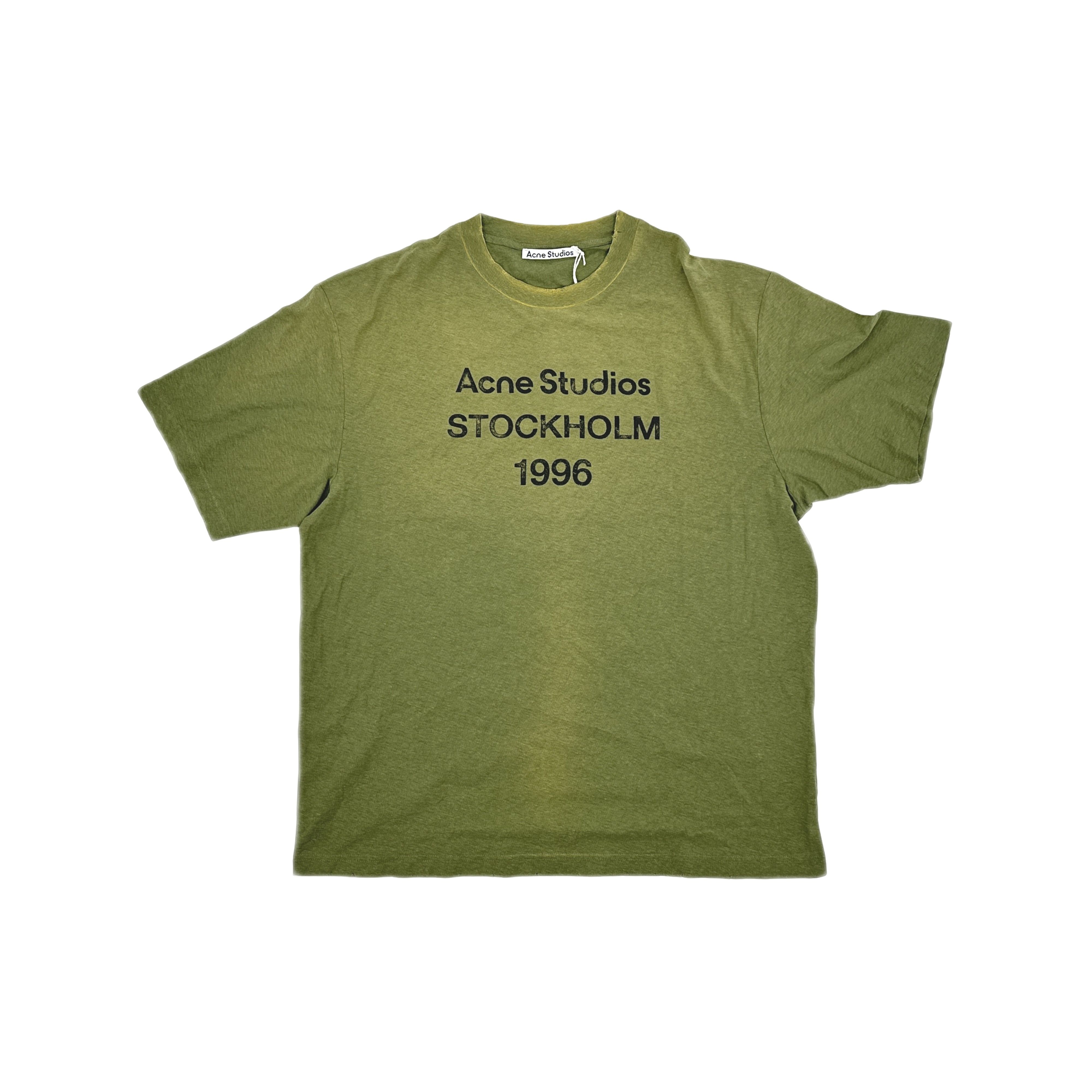 Acne Studios Acne Studios Stockholm 1996 Logo T-Shirt L Size US L / EU 52-54 / 3 - 1 Thumbnail