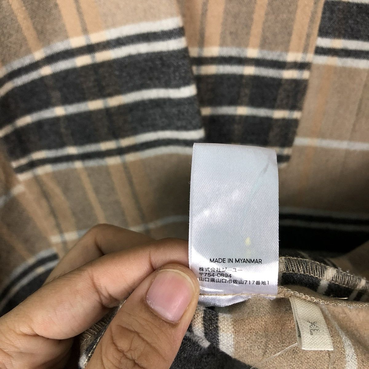 Flannel × Japanese Brand 🔥90’s Vintage Flannel Jacket Tartan Design GU Issey Miyake Size US XL / EU 56 / 4 - 14 Thumbnail