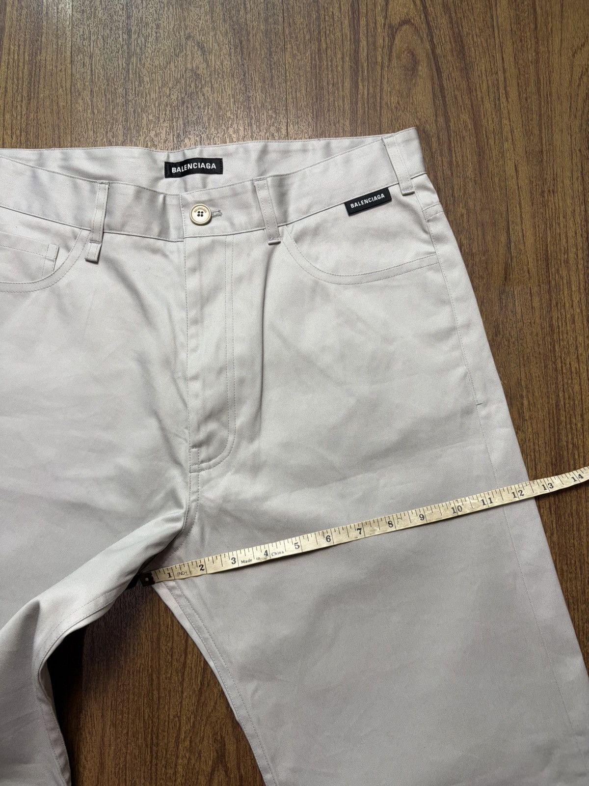 Balenciaga FREE TAX! BNWT 2018 Balenciaga Grey Fluid Trouser Pants Size US 30 / EU 46 - 16 Thumbnail