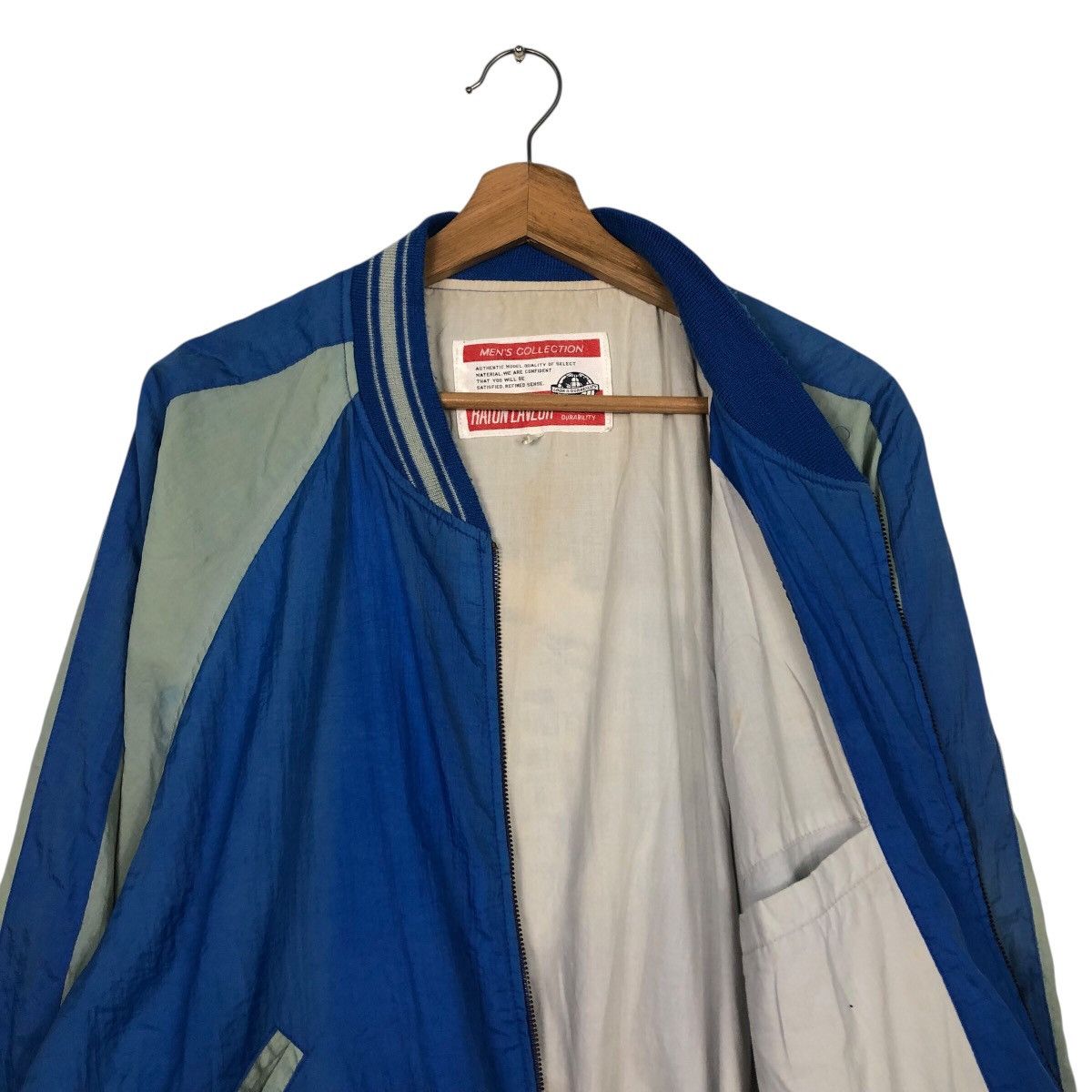 Japanese Brand 📌Vintage Bomber Jacket Raton Laveur Flight Design Aviator Size US M / EU 48-50 / 2 - 13 Thumbnail