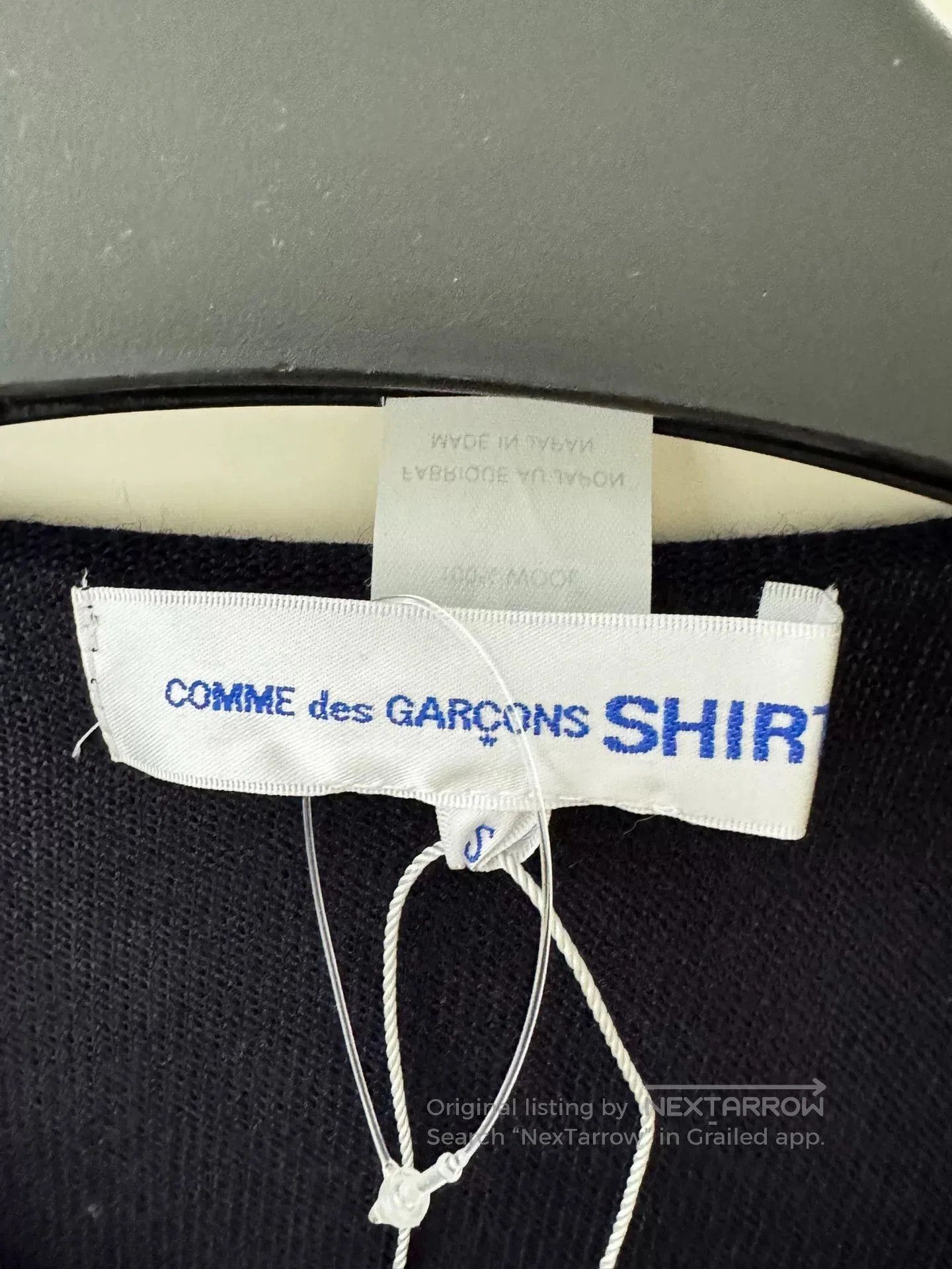 Comme des Garcons SHIRT CDG SHIRT Blue Stripe Sweatshirt. Size US S / EU 44-46 / 1 - 5 Thumbnail
