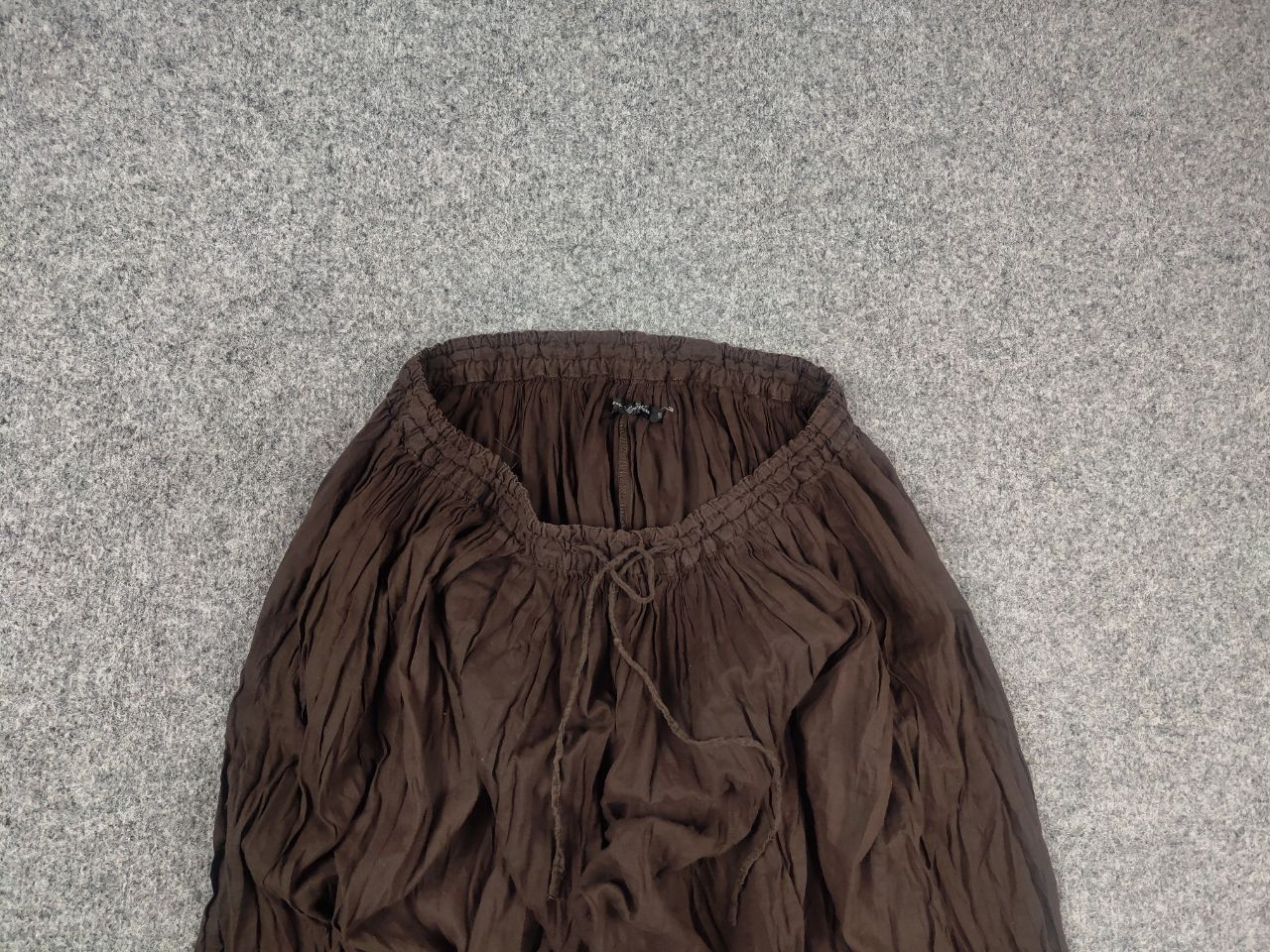 Gudrun Sjoden Gudrun Sjödén Design Wide Baggy light dark brown pants Size 29" - 3 Thumbnail