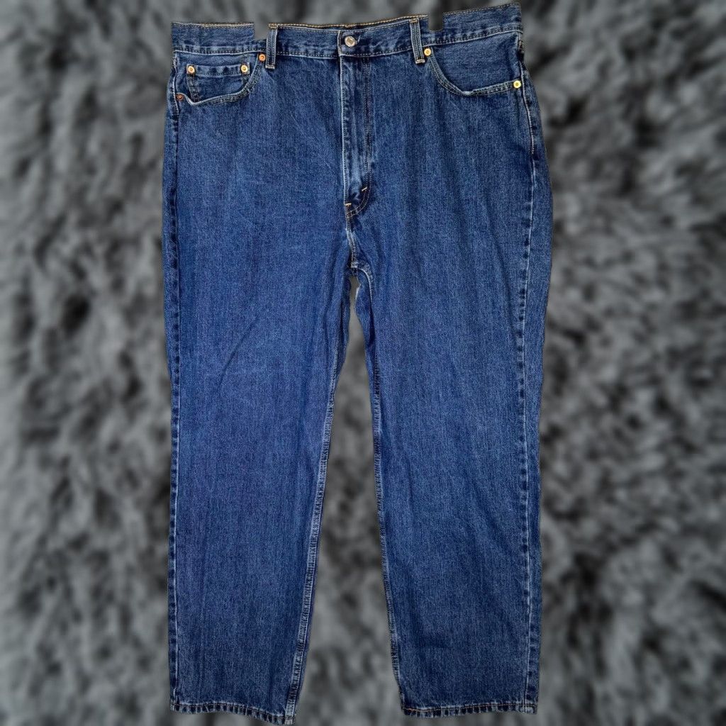 Levi's Levi’s 550 Mens Jeans 42x32 Blue Denim Relaxed Fit Mid Rise Straight Leg Size US 42 / EU 58 - 1 Thumbnail