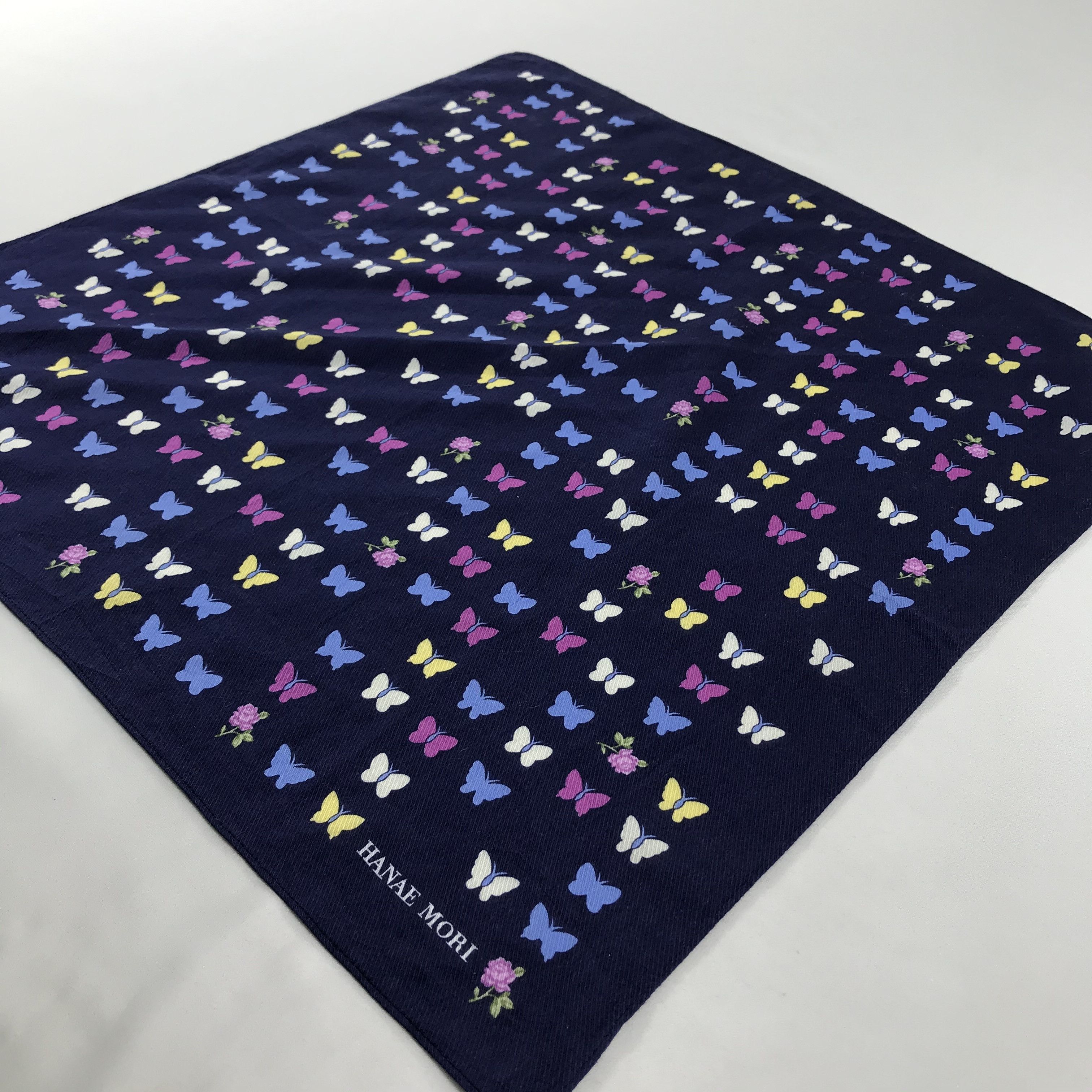 Hanae Mori × Vintage Hanae Mori Bandana/ Handkerchief / Neckerchief Size ONE SIZE - 4 Thumbnail