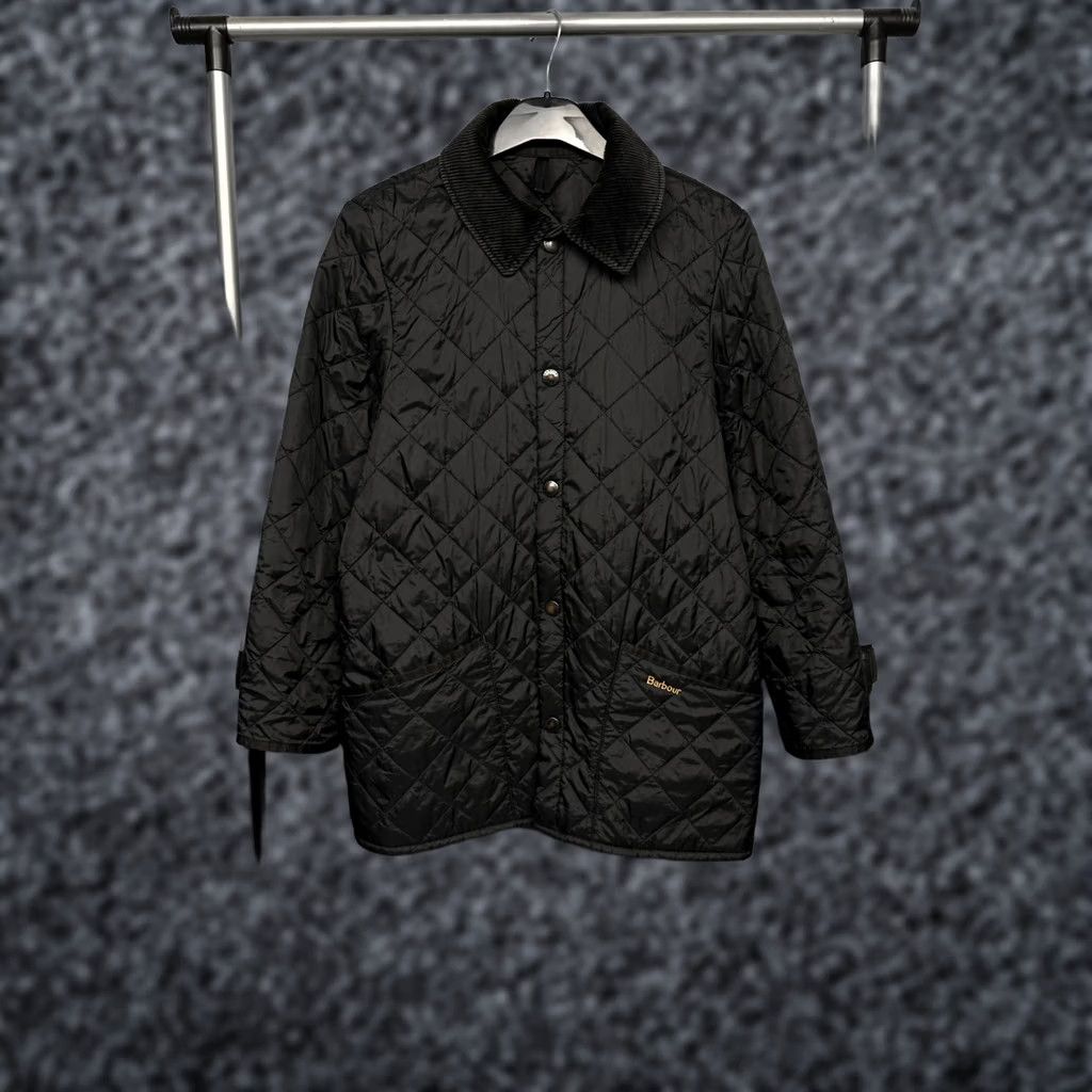 Barbour Barbour Liddesdale Mens Quilted Jacket Barbour Liddesdale Jacket M Black Vintage XS-XL Size US M / EU 48-50 / 2 - 1 Thumbnail
