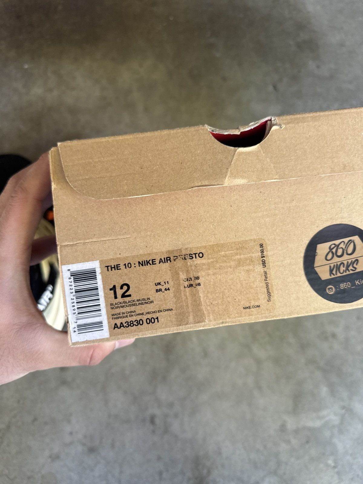 Nike × Off-White 2017 The Ten Off-White Nike Air Presto OG Size 12 Size US 12 / EU 45 - 11 Thumbnail