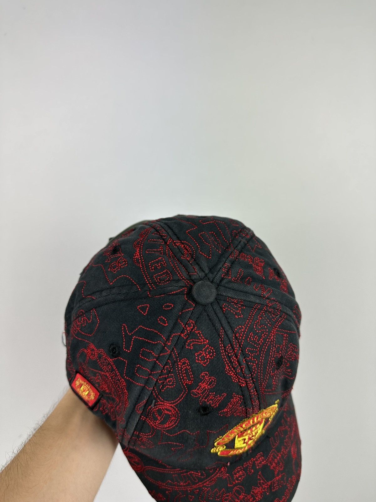 Vintage Vintage Manchester United Cap Size ONE SIZE - 6 Thumbnail