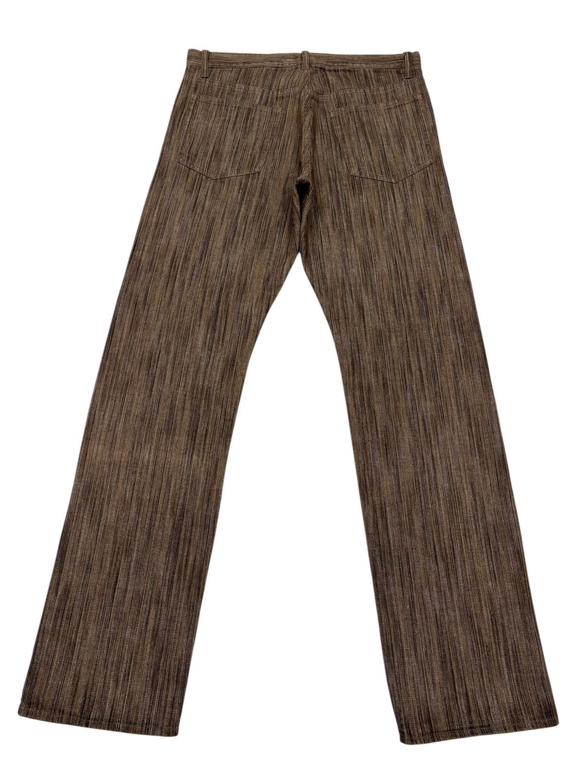 Kapital 🇯🇵Special Edition Free Gate Vertical Stripe Denim Jeans Size US 33 - 2 Thumbnail