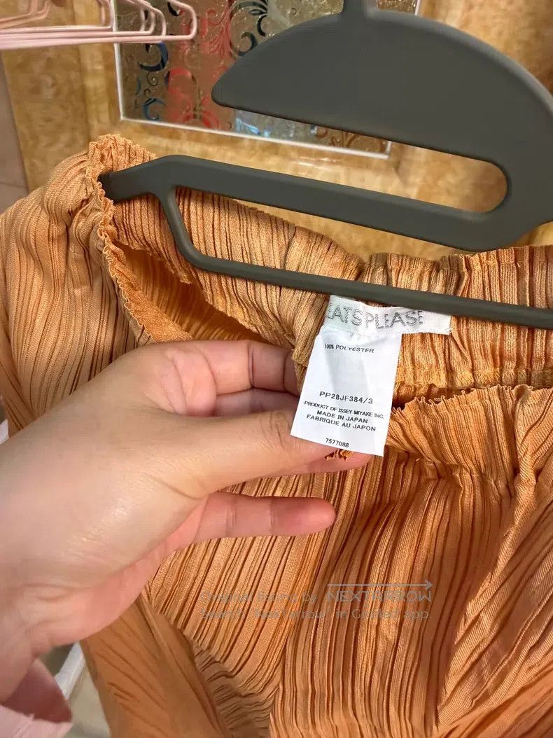 Issey Miyake Issey Miyake size:3 Brown Irregular Pants Size 31" - 2 Thumbnail