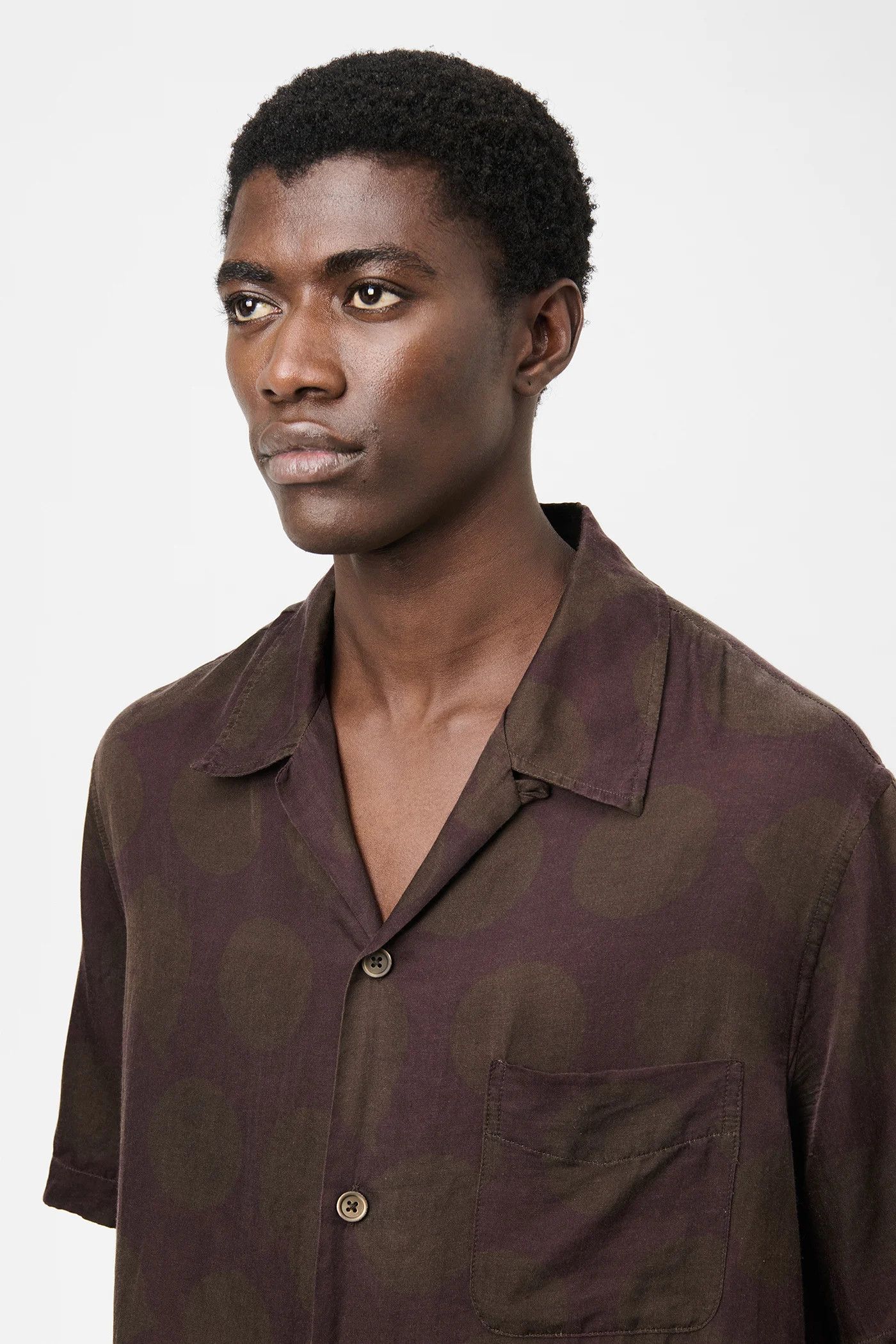 Our Legacy HEUSEN SHIRT SHORTSLEEVE Dotted Print Cotton Silk Size US M / EU 48-50 / 2 - 6 Thumbnail