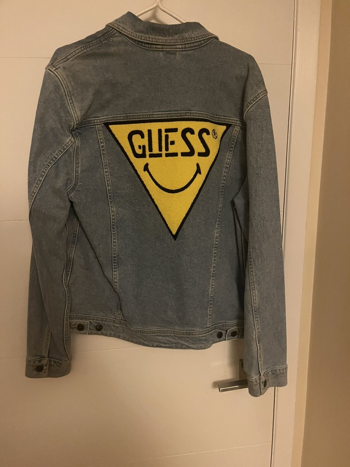 Guess × Market Guess x Chinatown Market Denim Jacket Size US L / EU 52-54 / 3 - 1 Thumbnail
