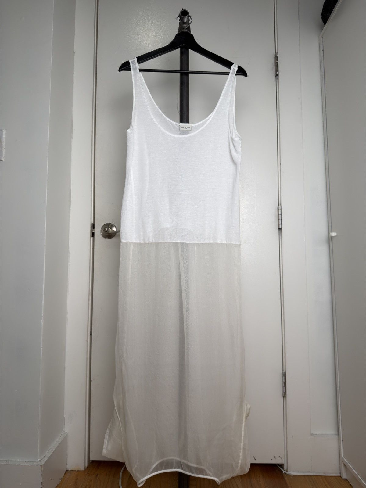 Dries Van Noten Double-Layer Sheer T-Shirt/Tank Top Size S / US 4 / IT 40 - 2 Thumbnail