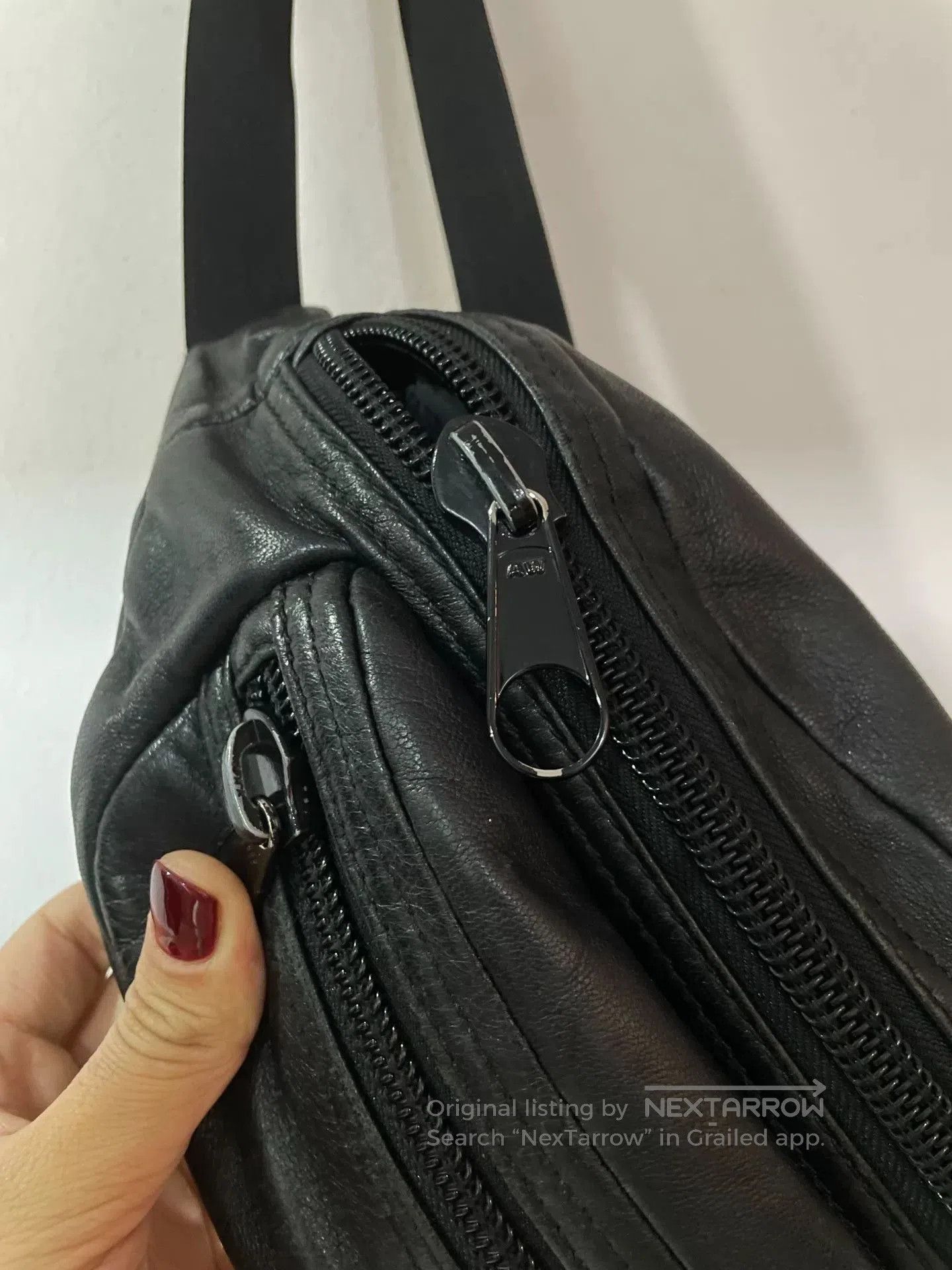 Alexander Wang Alexander Wang Leather Crossbody Fanny Pack. Size ONE SIZE - 6 Thumbnail