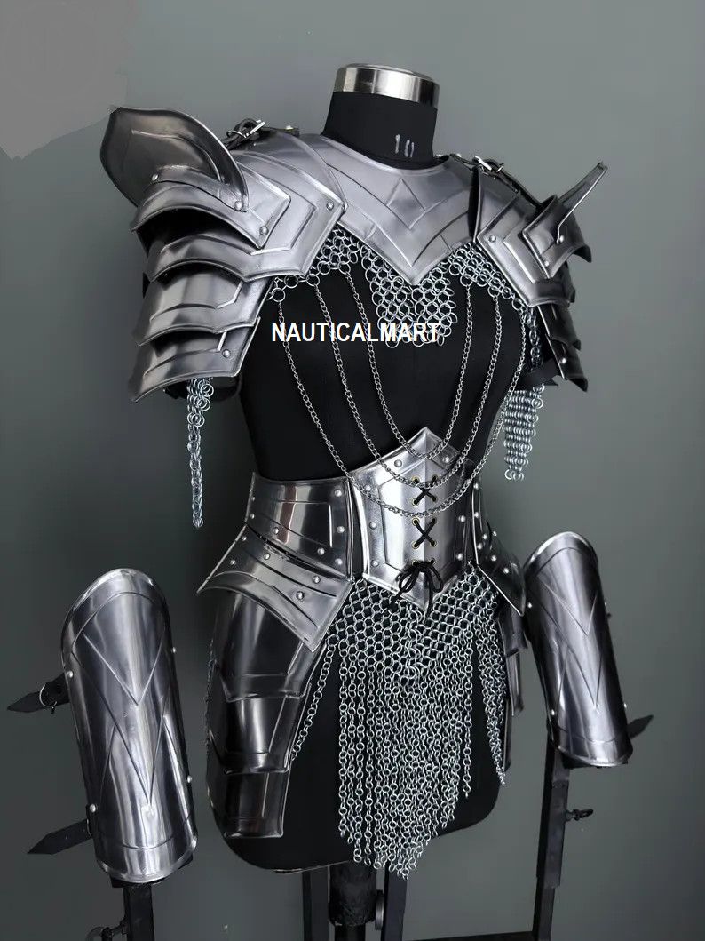 Other Medieval Women's Medieval Knight Armor Size ONE SIZE - 2 Thumbnail