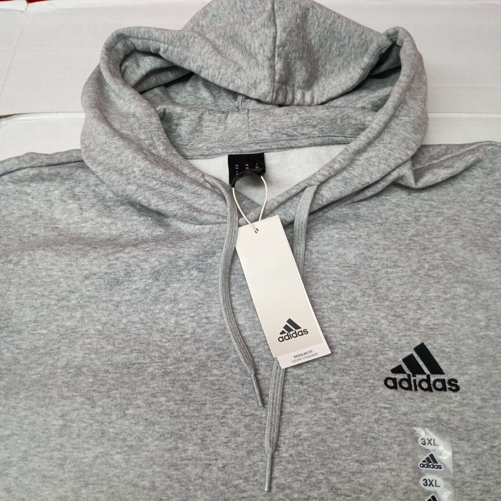 Adidas Adidas Men's Essentials Fleece Pullover Hoodie Size 3XL Size US XXL / EU 58 / 5 - 4 Thumbnail