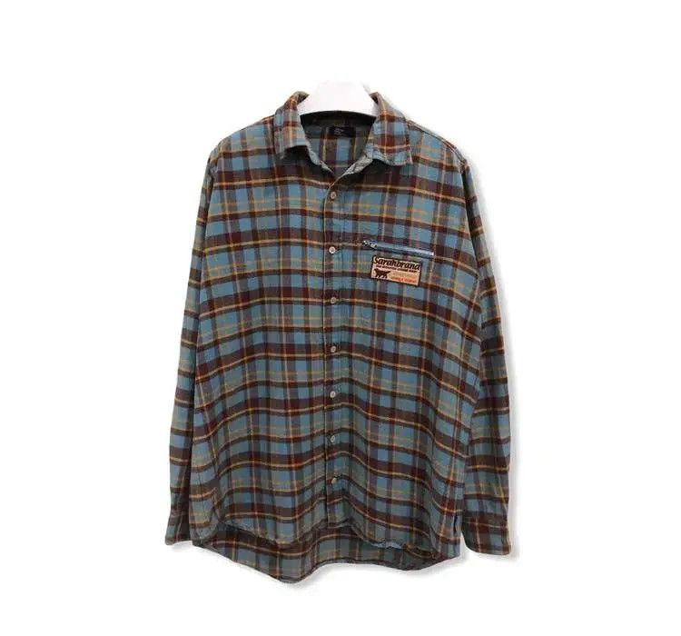 Flannel × Vintage Vintage Sarah Brand Plaid Tartan Flannel Shirt 👕 Size US L / EU 52-54 / 3 - 1 Thumbnail