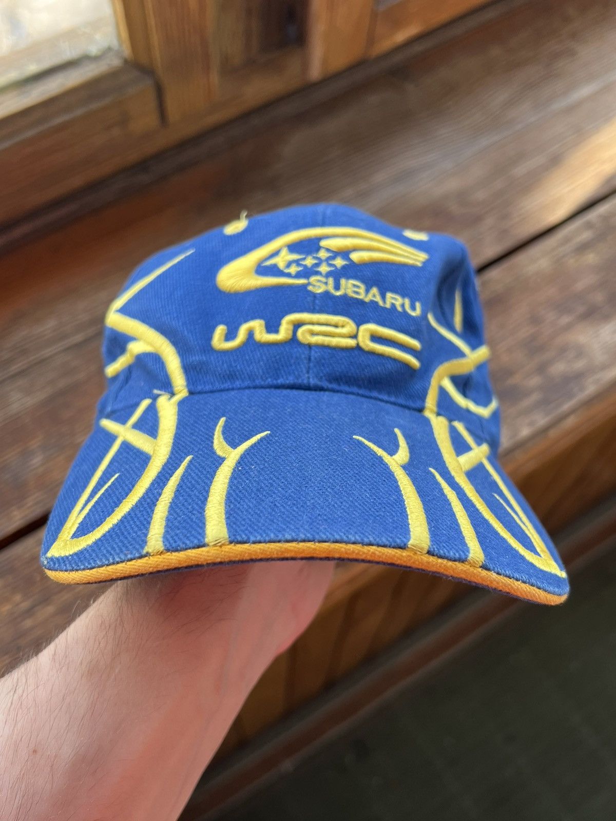 Hat Club Vintage Subaru flame racing cap WRC Size ONE SIZE - 14 Thumbnail