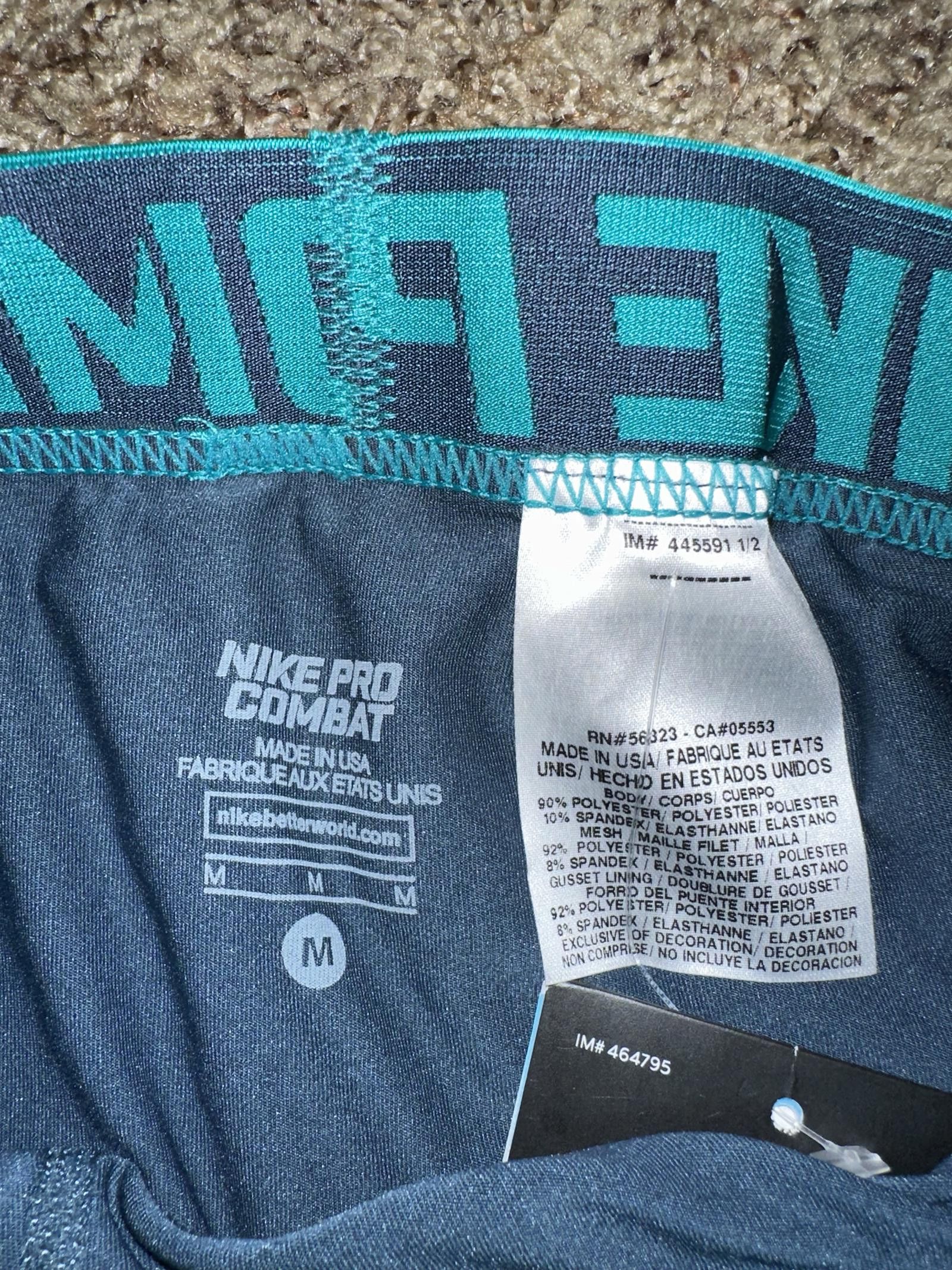 Nike RARE Nike Big Kids (Boy’s) Pro Combat Core Compression Shorts Sample MADE IN USA Size US 26 / EU 42 - 3 Thumbnail
