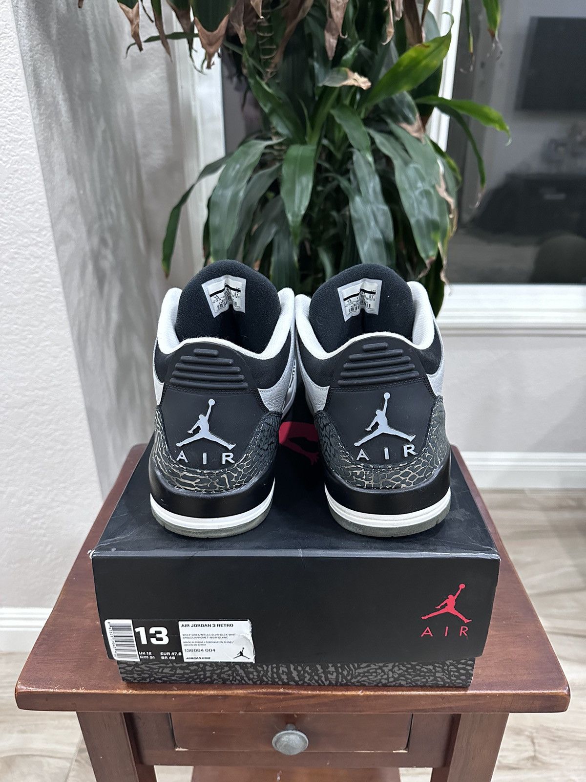 Jordan Brand × Vintage 2014 Jordan 3 Wolf Grey RARE Size US 13 / EU 46 - 3 Thumbnail