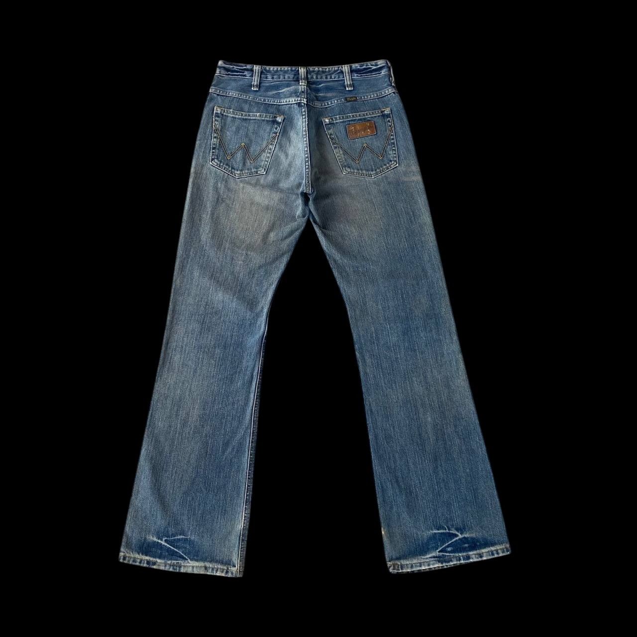 Wrangler VINTAGE WRANGLER 70s STYLE COWBOY BOOTCUT MUDWASH DENIM Size US 30 / EU 46 - 8 Thumbnail