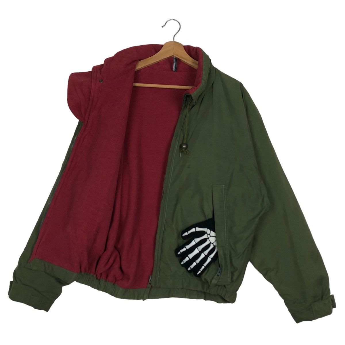 Japanese Brand 🔥90’s Vintage Bomber Jacket Crocodile Inspire Issey Miyake Size US M / EU 48-50 / 2 - 9 Thumbnail