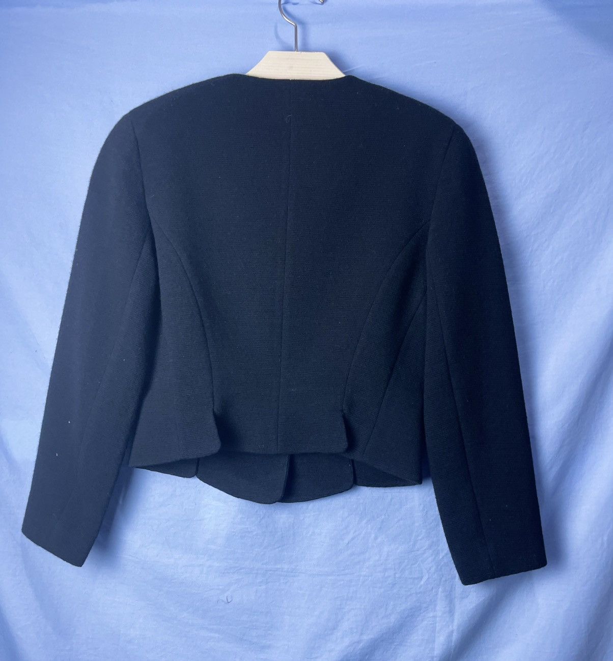 Junko Shimada Vintage Black Cropped Jacket 49AV Junko Shimada Size M / US 6-8 / IT 42-44 - 4 Thumbnail