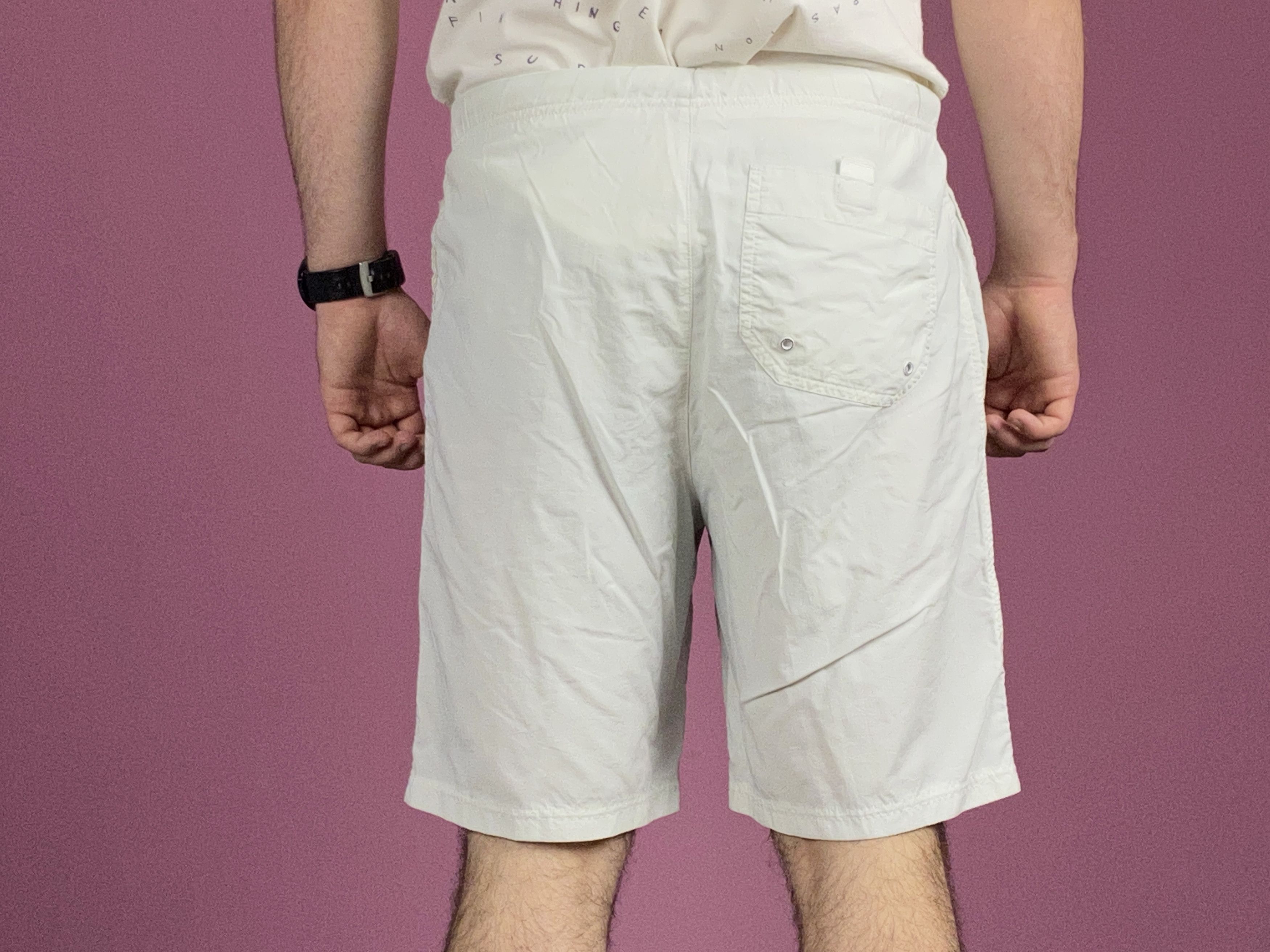 Nike × Vintage 90s Nike Vintage Men's Sport Shorts - S Size US 32 / EU 48 - 3 Thumbnail