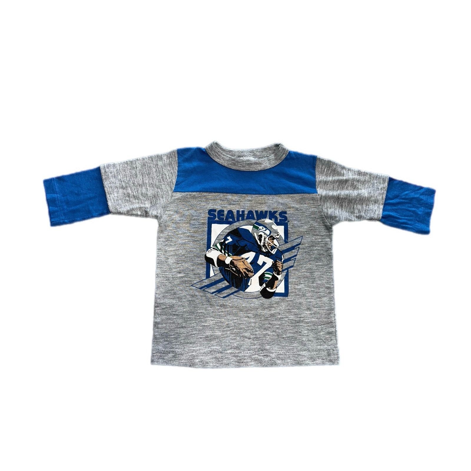 NFL ALL PRO Kids vintage Seattle Seahawks t-shirt 5/6T Size US XXS / EU 40 - 1 Thumbnail