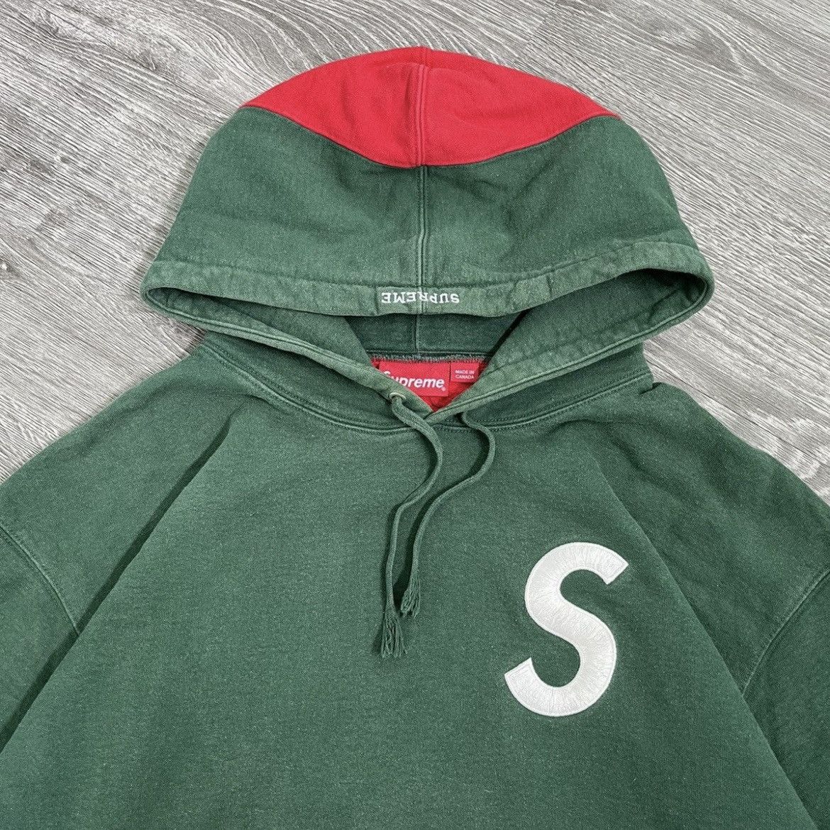 Supreme Supreme S Logo Split Hooded Sweatshirt F/W2021 Size US XL / EU 56 / 4 - 2 Thumbnail