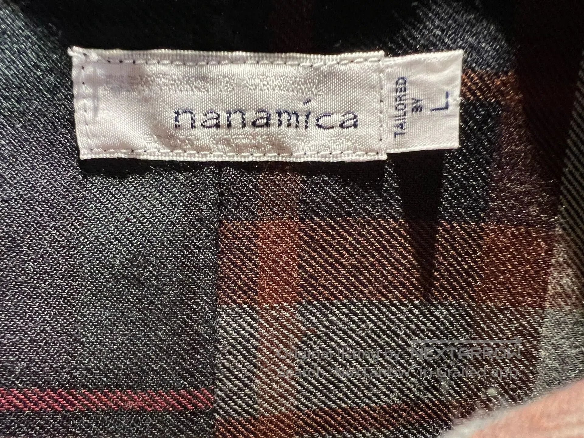 Nanamica wool patchwork plaid shirt jacket. Size US L / EU 52-54 / 3 - 8 Thumbnail