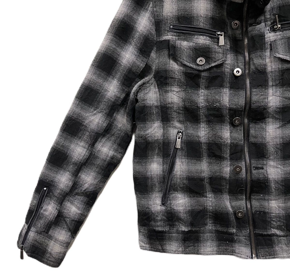 Hysteric Glamour Overarchiever Jacket Plaid Japanese Brand vkei Size US M / EU 48-50 / 2 - 6 Thumbnail
