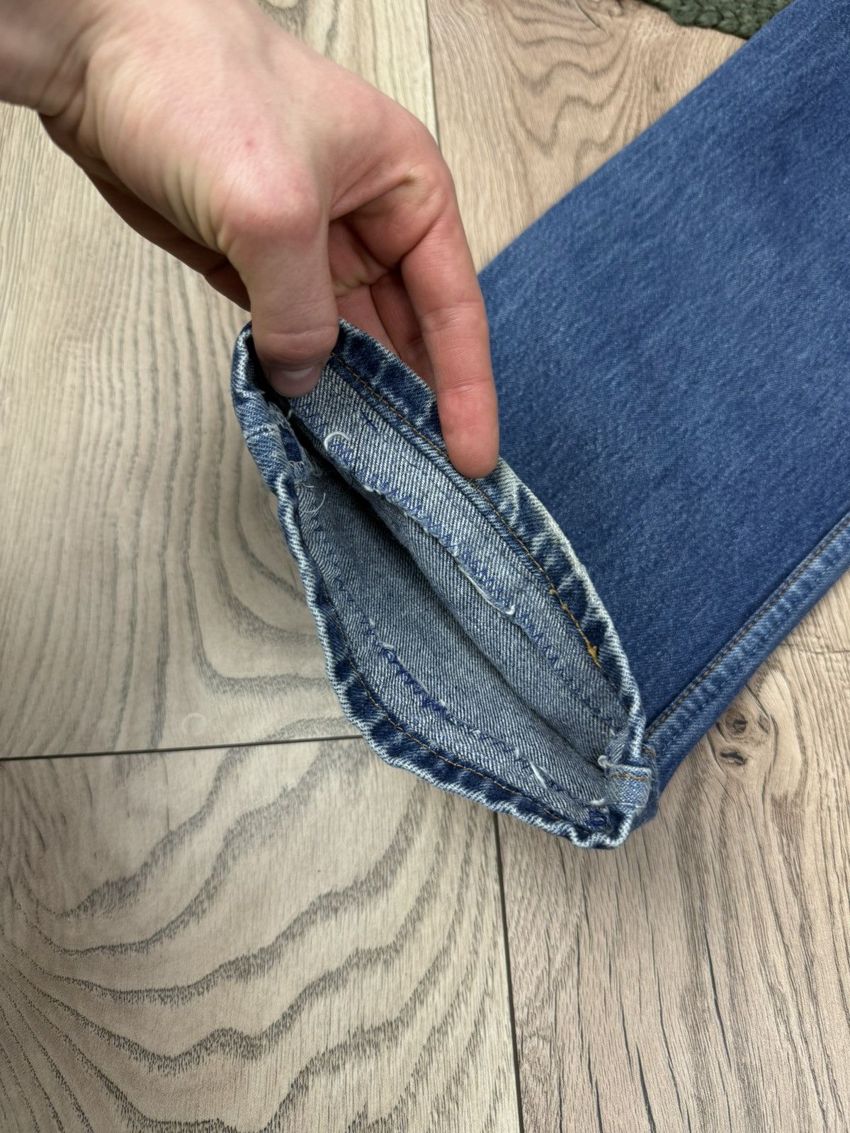 Vintage Levis 501 Faded Original Fit USA Denim Jeans Size US 32 / EU 48 - 8 Thumbnail