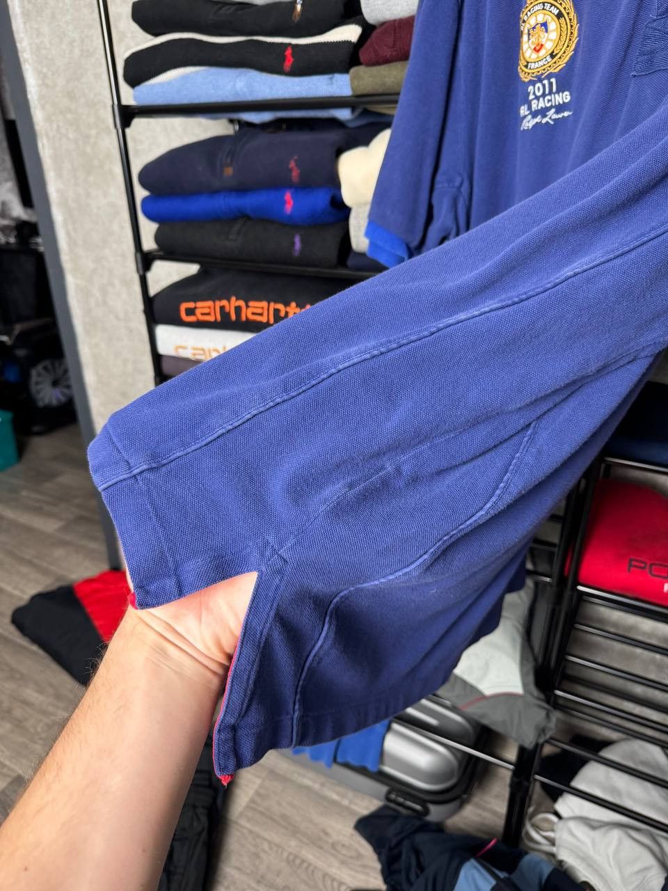 Polo Ralph Lauren Vintage Polo Ralph Lauren France Size US XXL / EU 58 / 5 - 12 Thumbnail