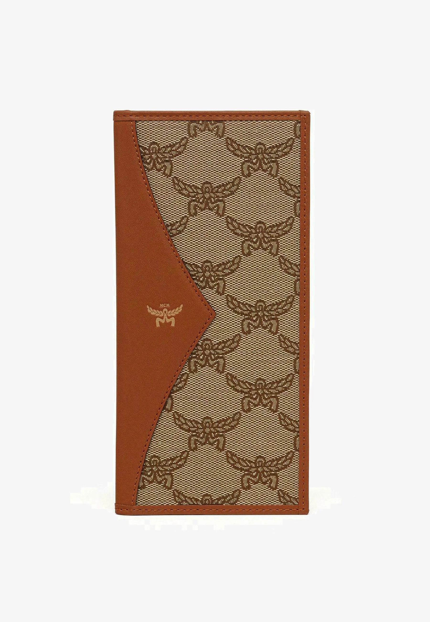 MCM o1mt1gz0125 Size: OS / Fold Large Wallet in Brown/Beige Size ONE SIZE - 1 Thumbnail