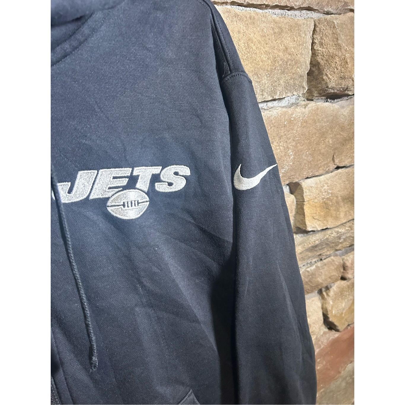 Nike Size M - Nike x NFL on field embroidered New York Jets zip u Size US M / EU 48-50 / 2 - 2 Thumbnail