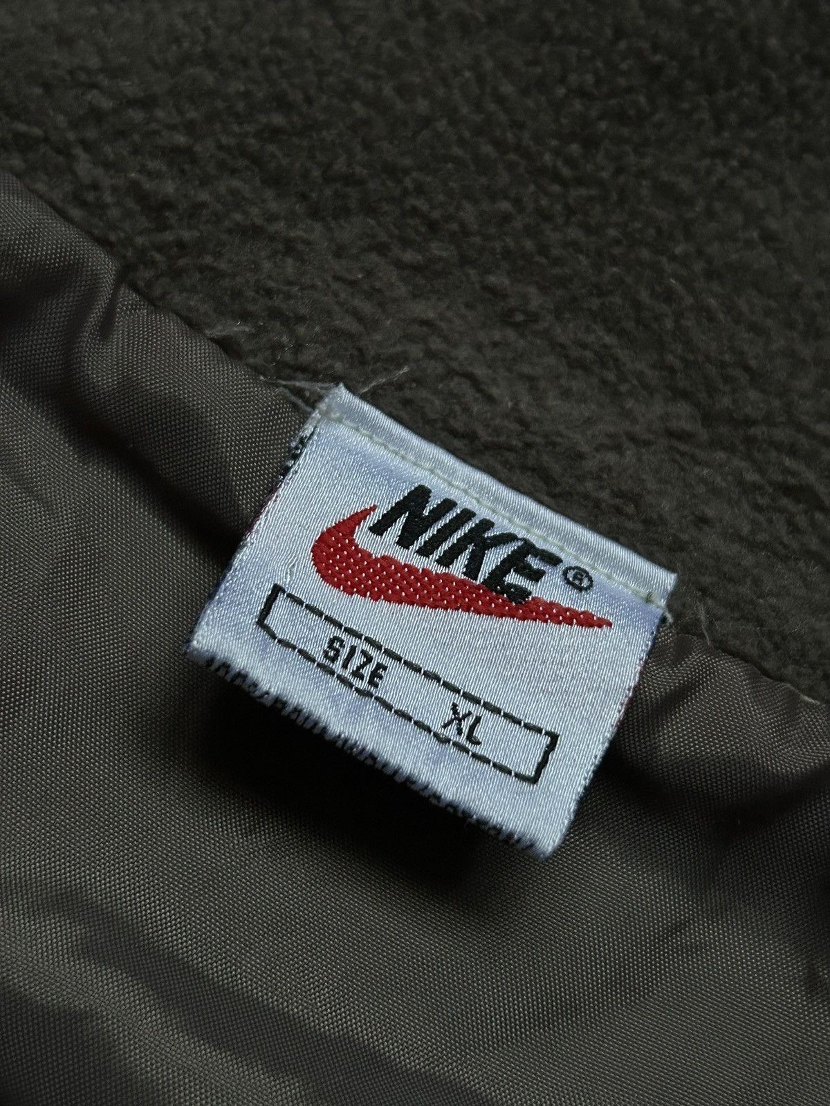 Nike × Vintage Zip-Fleece Nike 🔘 Vintage 🔘 Streetwear 🔘 90s 🔘 Size XL / US 12-14 / IT 48-50 - 3 Thumbnail